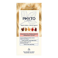 Фіто Фітоколор Безаміачна крем-фарба для волосся Phyto PhytoColor Coloration Permanente 10 екстра світлий блондин 112 мл