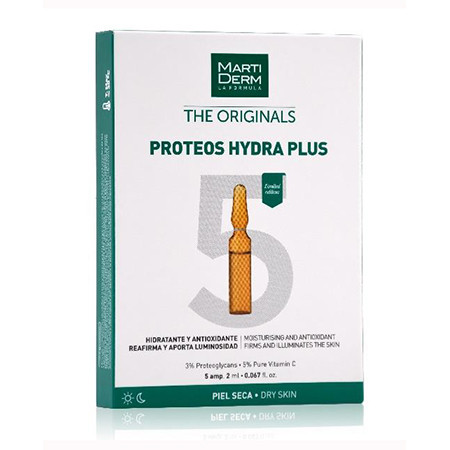 Мартідерм ампули для сухої та зневодненої шкіри MartiDerm The Originals Proteos Hydra Plus 5 амп по 2 мл