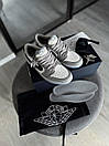 Кросівки чоловічі сірі Jordan 1 Retro Low Dior (15943), фото 4