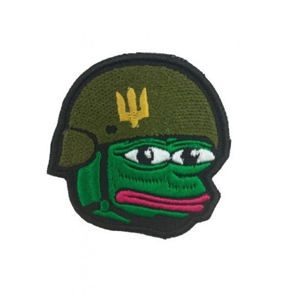 Шеврон PATCH ПАТРІОТ "Пепе Воїн ЗСУ", 57*60 мм