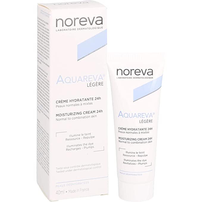 Норова Акварева Зволожувальний Легкий Крем 24 години Noreva Aquareva Crème Hydratante 24h normal to combination sk