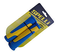 Грипсы Spelli SBG-6708L желто/голубые (SBG-6708L-ylw)