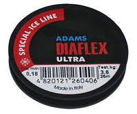 Волосiнь "ADAMS" Diaflex Ultra 0.14мм. (25м.)