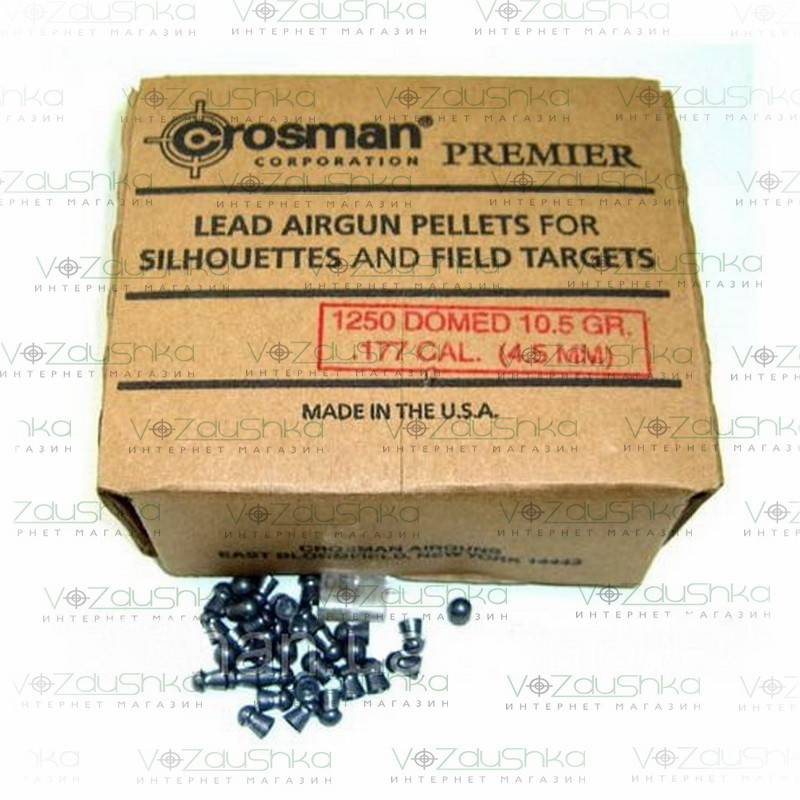 Кулі Crosman Field Target Premier pellet 0,68 г 1250 шт/уп 177HB