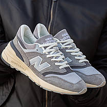 Чоловічі Кросівки New Balance 997 Grey / Нью Беланс 997 Сірі, фото 4