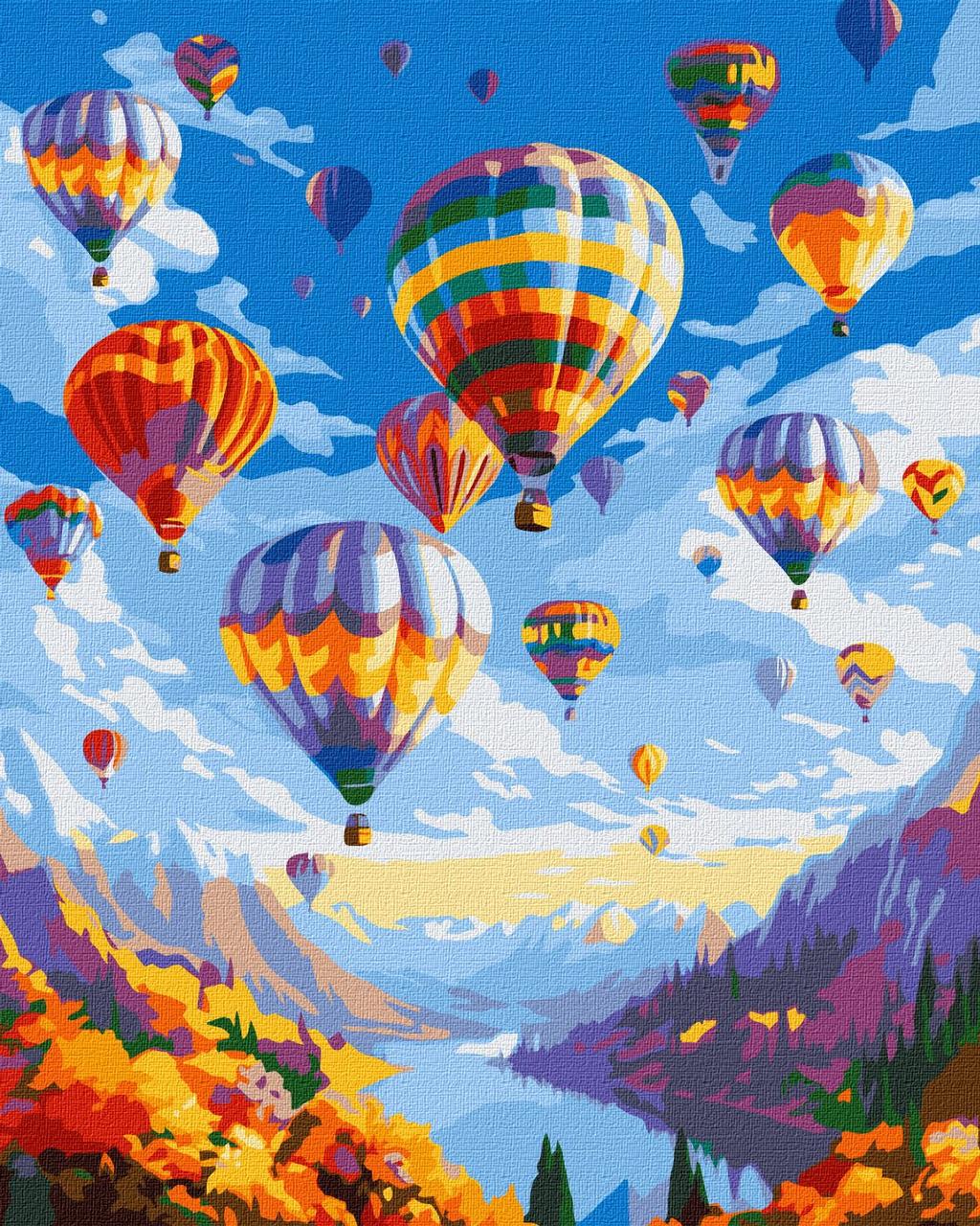 Картина за номерами 40×50 см. Магічний політ ©art_selena_ua Ідейка КНО6332