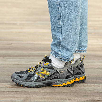 Чоловічі Кросівки New Balance 610 Black Yellow / Нью Беланс 610 Чорні з Жовтим, фото 1