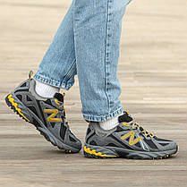Чоловічі Кросівки New Balance 610 Black Yellow / Нью Беланс 610 Чорні з Жовтим, фото 6