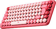 Клавиатура Logitech Pop Wireless Heartbreaker Rose (920-010737)