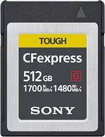 Карта памяти Sony CFexpress Type B 512GB R1700/W1480 (CEBG512.SYM)