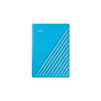 Жесткий диск WD My Passport 4 TB Blue (WDBPKJ0040BBL-WESN)