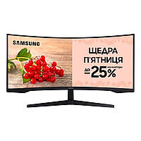 Монітор LCD Samsung 34" Odyssey G5 C34G55TWW, D-Sub, 2*HDMI, DP, VA, 3440x1440, 165 Hz, 1ms