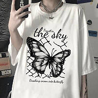 Футболка Travel in The Sky Butterfly от FUTBOLKA.TOP | UNISEX |Travel in The Sky Butterfly t-shirt