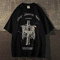 Футболка готический скелет от FUTBOLKA.TOP | UNISEX |Gothic skeleton t-shirt