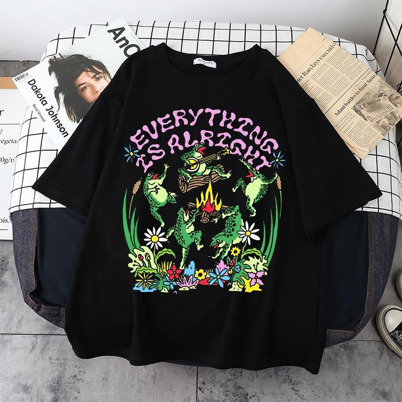 Футболка Аніме Ульцанг Міядзакі, Anime T-shirt Ulzang Miyazaki