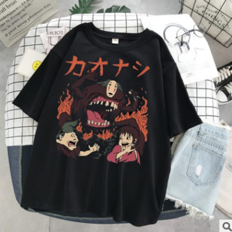 Футболка Аніме Тоторо Міядзакі, Anime T-shirt Totoro Miyazaki