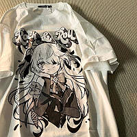 Футболка Аниме Rock&Roll от FUTBOLKA.TOP | UNISEX |Anime Rock&Roll T-shirt