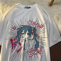Жіноча футболка  Аніме Графічна, T-shirt Anime Graphic