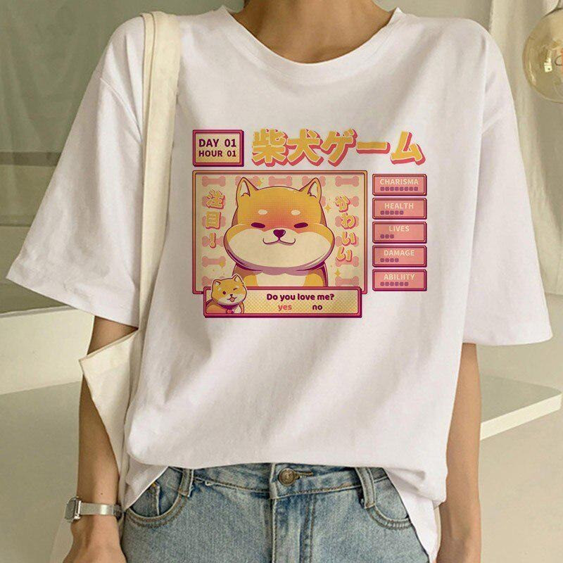 Футболка Аніме Шиба-іну, Anime Shiba Inu T-shirt