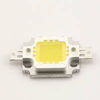 Світлодіод 10Вт 10W 9-12В - холодний білий