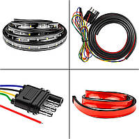 Al Підсвітка для автомобіля гнучка LED-стрічка для авто DXZ N-PK-1 1,2 м