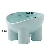 Al Миска для кішок Taotaopets 126623 Turquoise, фото 4