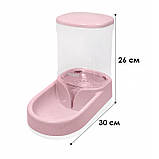Al Поїльник автоматичний для котів і собак Hoopet 18G0119G Pink, фото 6