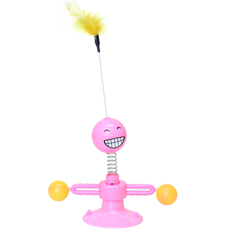 Al Іграшка для котів Hoopet 05406 Funny Man Pink