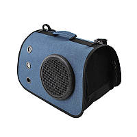 Lb Сумка-переноска для кошек Taotaopets 254405 40*25*25 cm Dark Blue