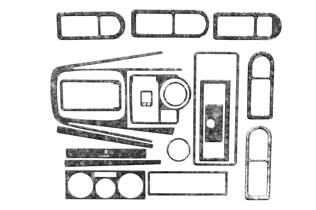 Тюнинг салона автомобиля Дерево для Volkswagen Bora 1998-2004 гг - фото 3 - id-p2127841416
