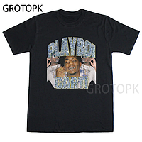 Футболка Playboi Carti в стиле хип-хоп от FUTBOLKA.TOP | UNISEX |Playboi Carti Hip Hop Tee