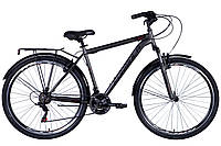 Велосипед ST 28" Formula MAGNUM AM Vbr рама- с багажником задн St с крылом St 2024 (сріблястий (м))