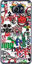 Чохол на Samsung Galaxy Note 5 N920C Many different logos "4022u-127-851"