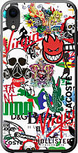 Чохол на iPhone XR Many different logos "4022u-1560-851"