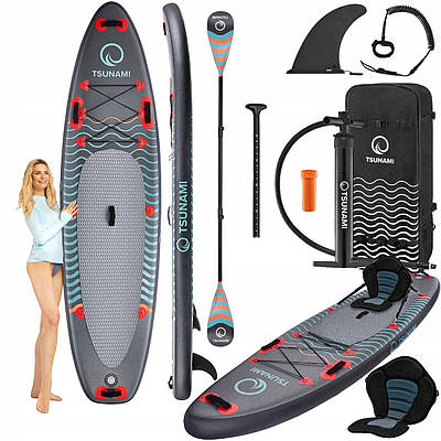 Надувна SUP дошка TSUNAMI 350 см із веслом Wave T03