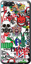 Чохол на Huawei Honor V10 / View 10 Many different logos "4022u-1579-851"