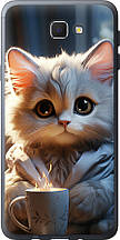 Чохол на Samsung Galaxy J5 Prime Білий кіт "5646u-465-851"