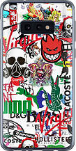 Чохол на Samsung Galaxy S10e Many different logos "4022u-1646-851"