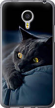 Чохол на Meizu MX4 PRO Димчастий кіт "825u-132-851"