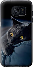 Чохол на Samsung Galaxy S7 Edge G935F Димчастий кіт "825u-257-851"