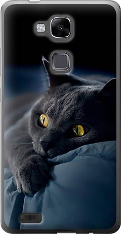 Чохол на Huawei Ascend Mate 7 Димчастий кіт "825u-140-851", фото 1