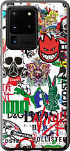 Чохол на Samsung Galaxy S20 Ultra Many different logos "4022u-1831-851"
