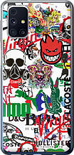 Чохол на Samsung Galaxy M31s M317F Many different logos "4022u-2055-851"