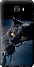 Чохол на Samsung Galaxy C9 Pro Димчастий кіт "825u-720-851"