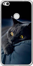 Чохол на Huawei P8 Lite (2017) Димчастий кіт "825u-777-851"