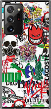 Чохол на Samsung Galaxy Note 20 Ultra Many different logos "4022u-2051-851"