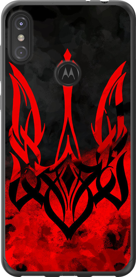 Чохол на Motorola One Power Герб Україні "5312u-1588-851"