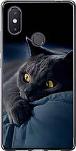 Чохол на Xiaomi Mi8 SE Димчастий кіт "825u-1504-851"