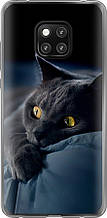 Чохол на Huawei Mate 20 Pro Димчастий кіт "825u-1567-851"