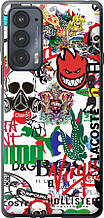 Чохол на Motorola Edge 20 Many different logos "4022u-2497-851"